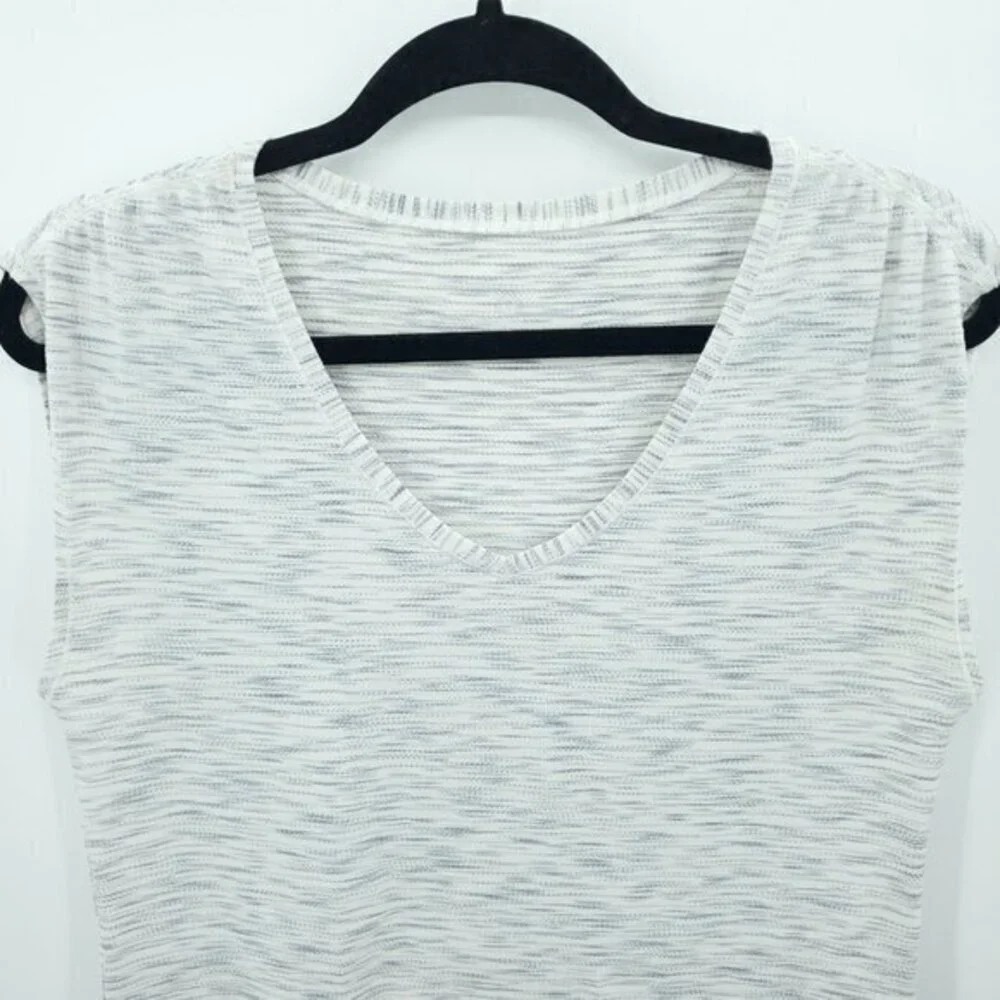 Lululemon Sweat Times Short Sleeve S Tiger Space Dye Hail White